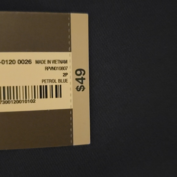 WORTHINGTON BRAND WOMEN'S PETITE BLUE DRESS PANTS TROUSERS SIZE 2P - Picture 7 of 11